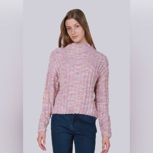 Dex Multi-Coloured Textured Stitch Sweater